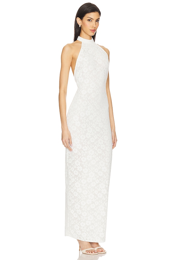 view 2 of 4 ROBE BRIANNA in White