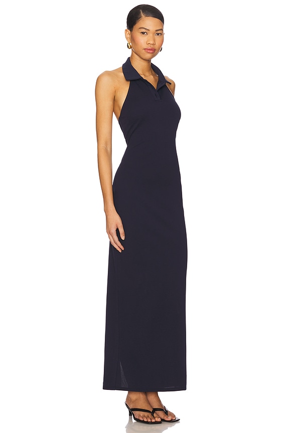 view 2 of 3 Deb Polo Maxi Dress in Navy Blue