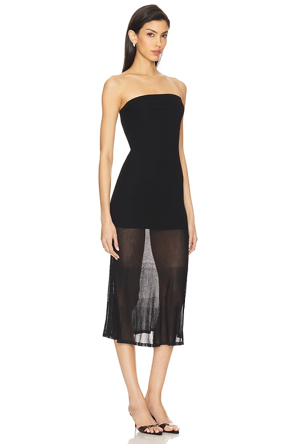 view 2 of 3 Leslie Midi Dress in Black