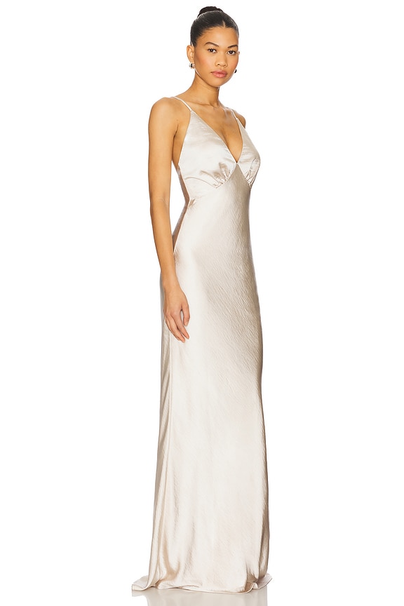 view 2 of 3 Alani Gown in Champagne