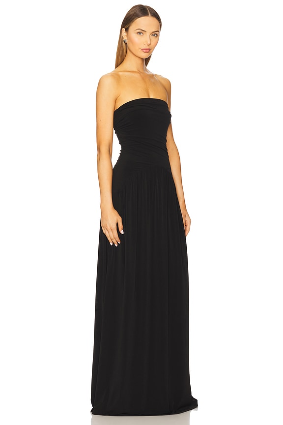 view 2 of 3 Steph Gown in Black