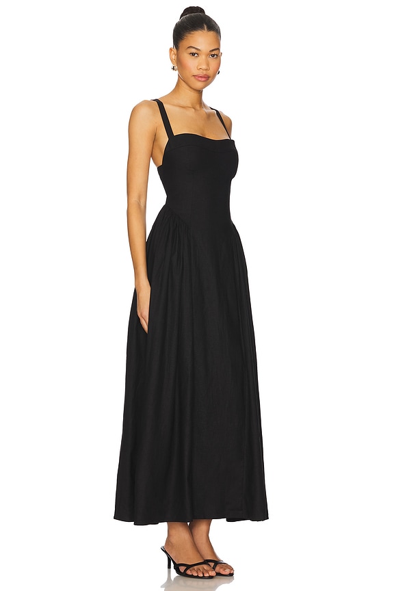 view 2 of 3 VESTIDO AGNETA in Black