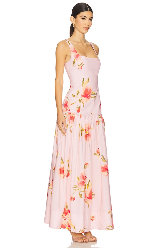 view 2 of 3 Petal Maxi Dress in Pink Nola Floral