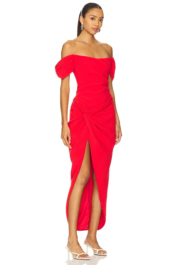 view 2 of 3 Lovers + Friends Annie Maxi Dress in Red