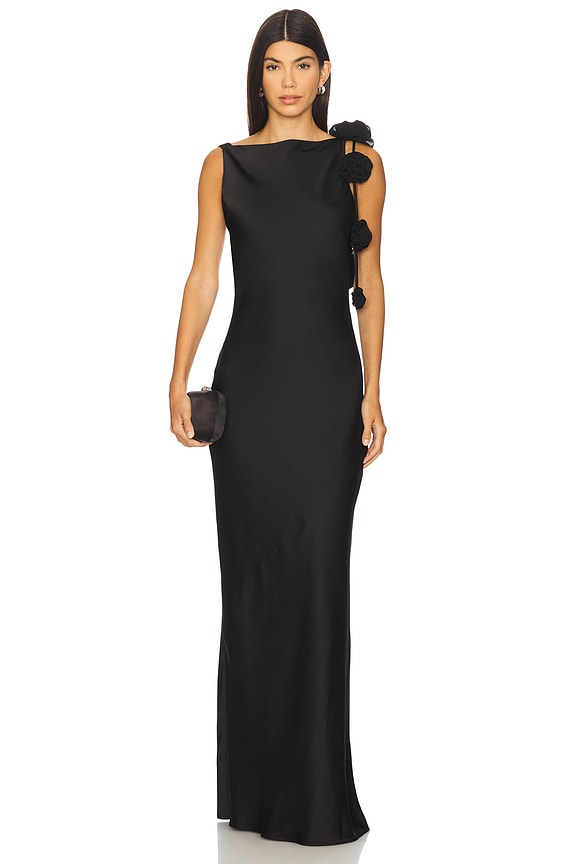 view 2 of 4 Angela Gown in Black