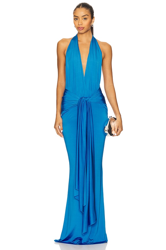 view 1 of 3 CORALIE 가운 in Electric Blue