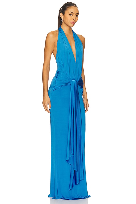 view 2 of 3 CORALIE 가운 in Electric Blue