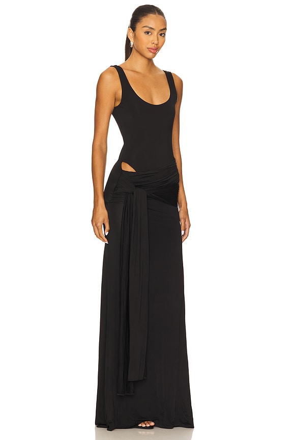 view 2 of 3 Haydee Gown in Black