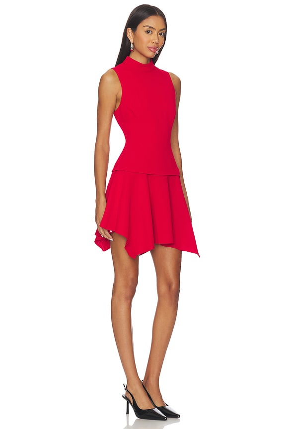 view 2 of 3 Mary Mini Dress in Cherry Red