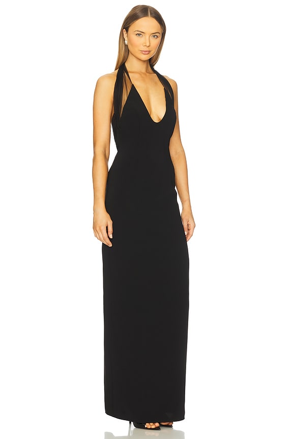 view 2 of 3 Ajia Gown in Black