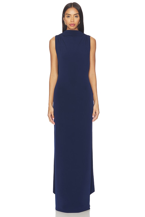 view 2 of 3 Sienna Gown in Navy
