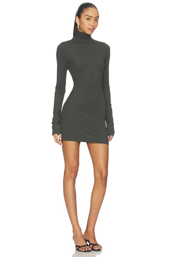 view 2 of 4 Brittney Mini Dress in Hunter Green