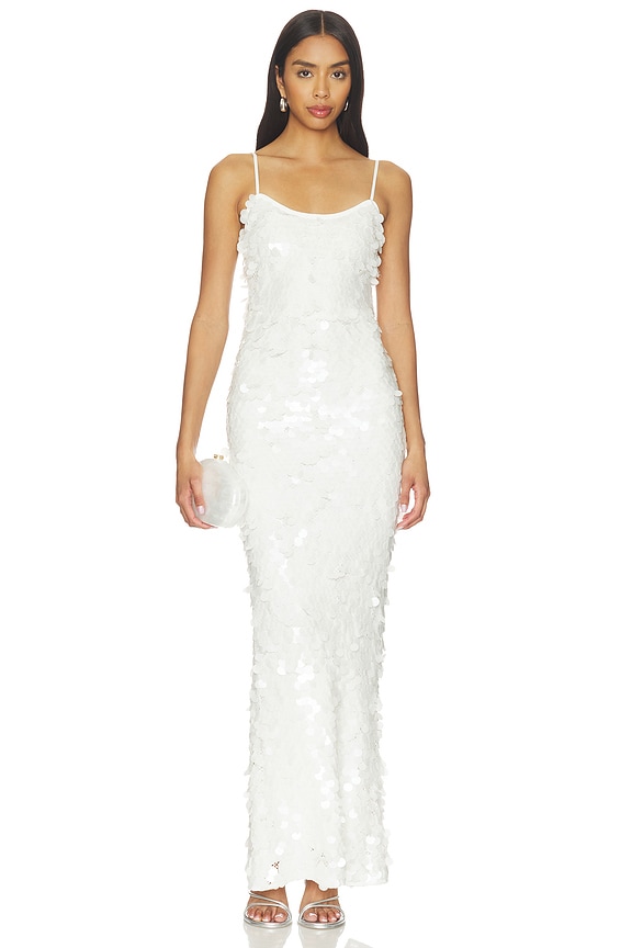 view 1 of 4 VESTIDO ILARA in Ivory Pearl