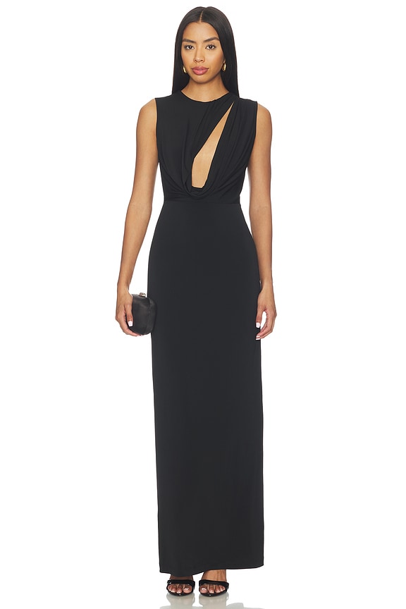 view 1 of 3 X Emma Rose Josephine Maxi Dress in Black