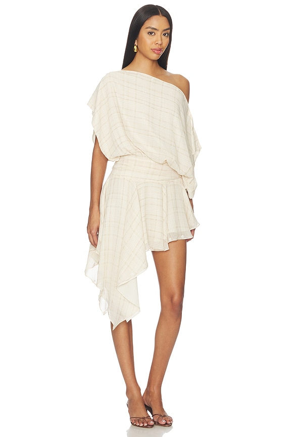 view 2 of 5 VESTIDO LUCILLE in Tan Plaid