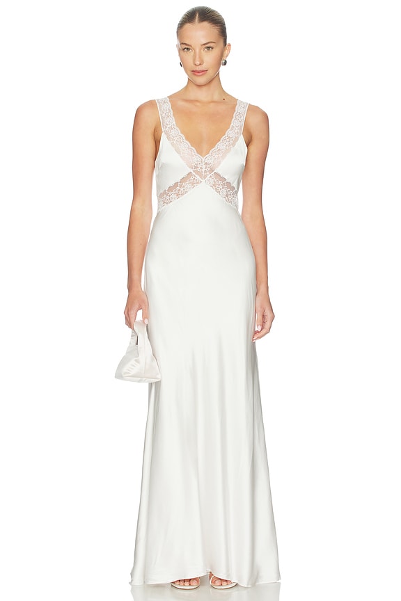 view 1 of 4 Cierra Maxi Dress in White