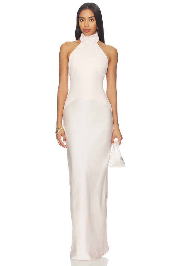 view 1 of 3 ROBE DE SOIRÉE LOLA in Baby Pink
