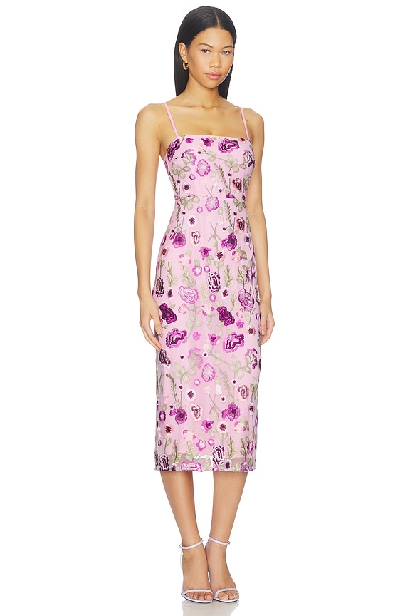 view 2 of 4 Ellis Midi Dress in Purple
