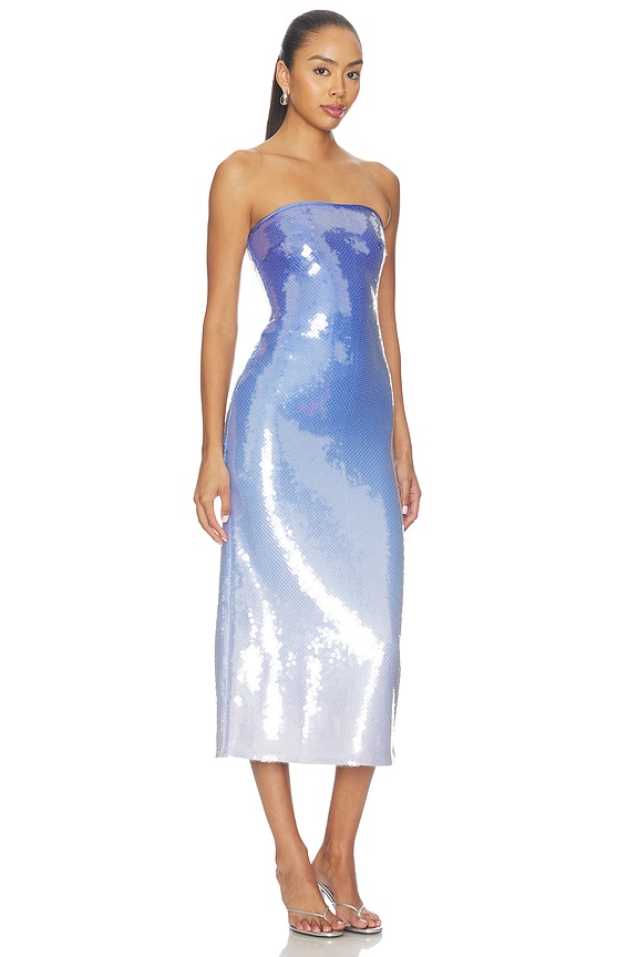 view 2 of 4 VESTIDO ALORA  in Blue Ombre