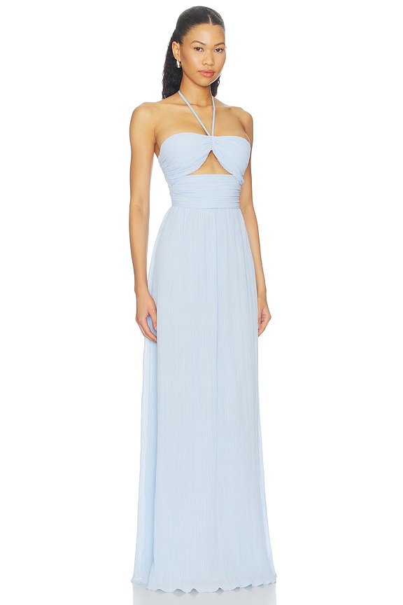 view 2 of 3 VESTIDO LARGO DELILAH in Sky Blue