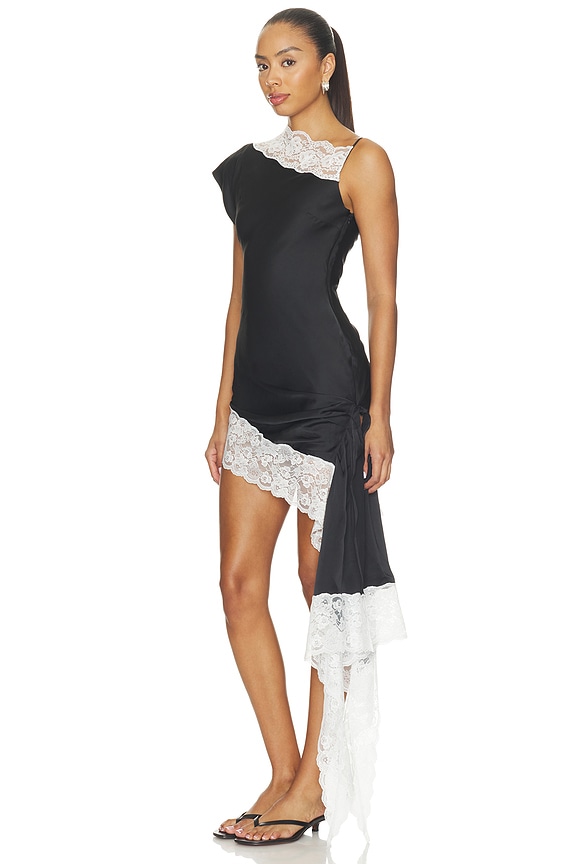 view 2 of 4 ROBE NATALIYA  in Black & Ivory