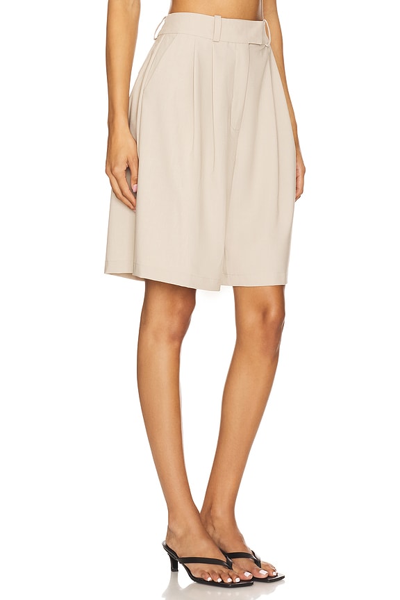 view 2 of 6 Raissa Short in Khaki