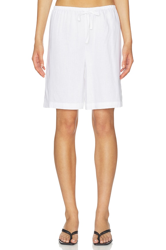 view 1 of 6 Sloan Short in White
