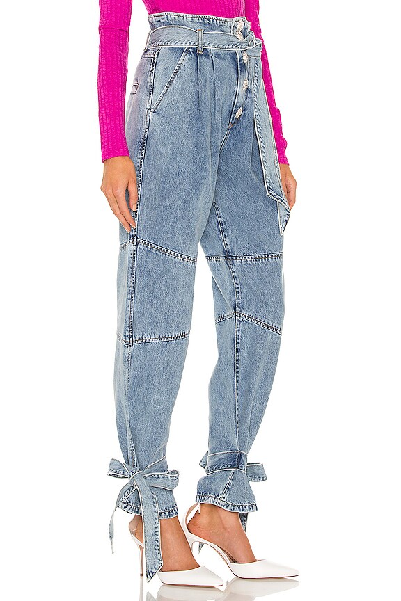 view 2 of 4 Alexis Paperbag Jean in Palladium