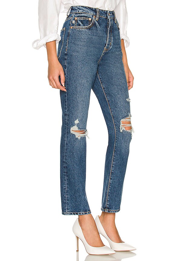 view 2 of 4 Reece High Rise Slim Straight in Vera Cruz