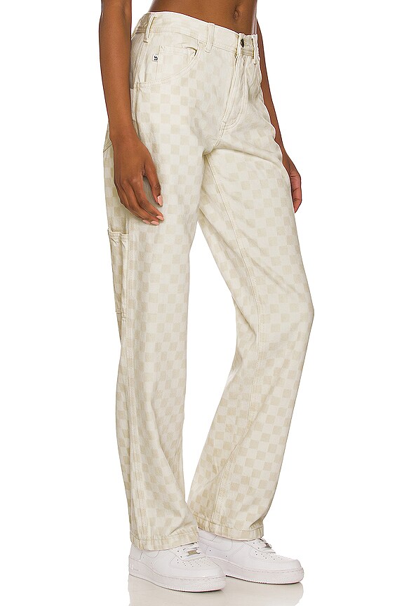 view 2 of 4 RECTO(A) TYLER in Ecru Check