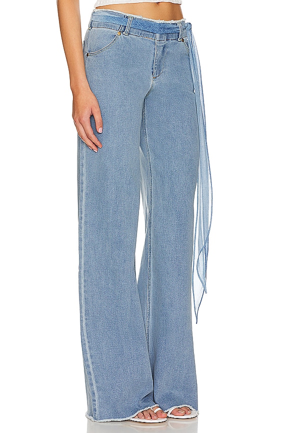 view 2 of 4 PANTALON BRITNEY in Blue Denim