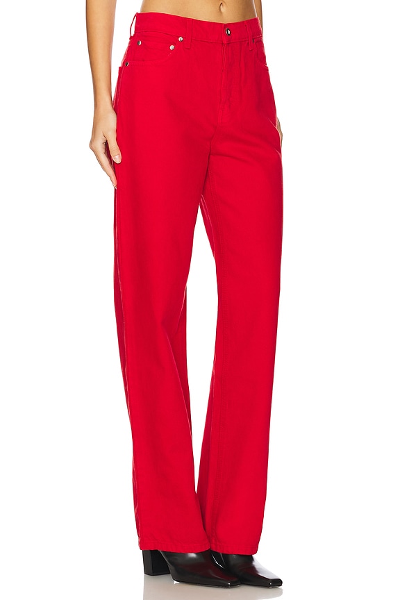 view 2 of 6 LOVER BOY 데님 in Cherry Red