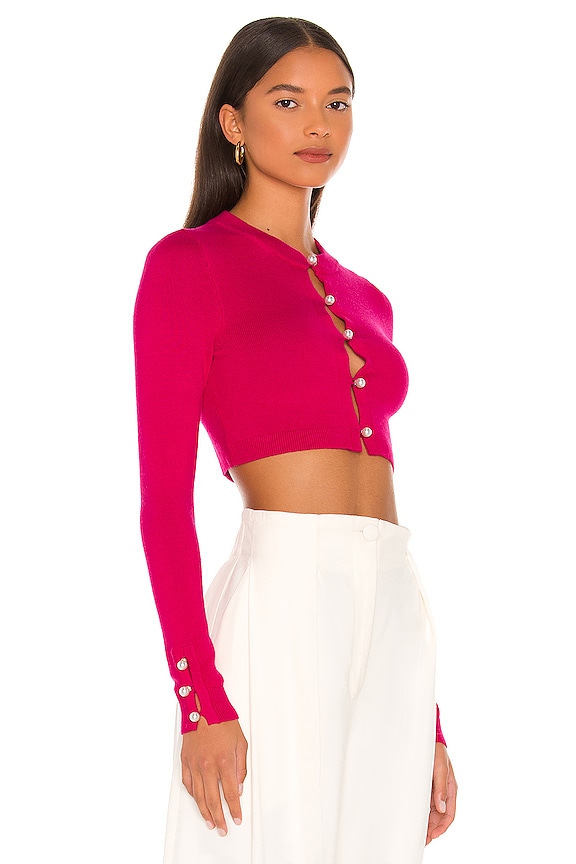 view 2 of 4 GILET TARA in Hot Pink