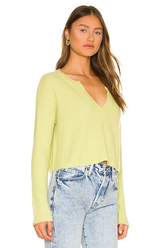 view 2 of 4 Iggy Sweater in Lime Green