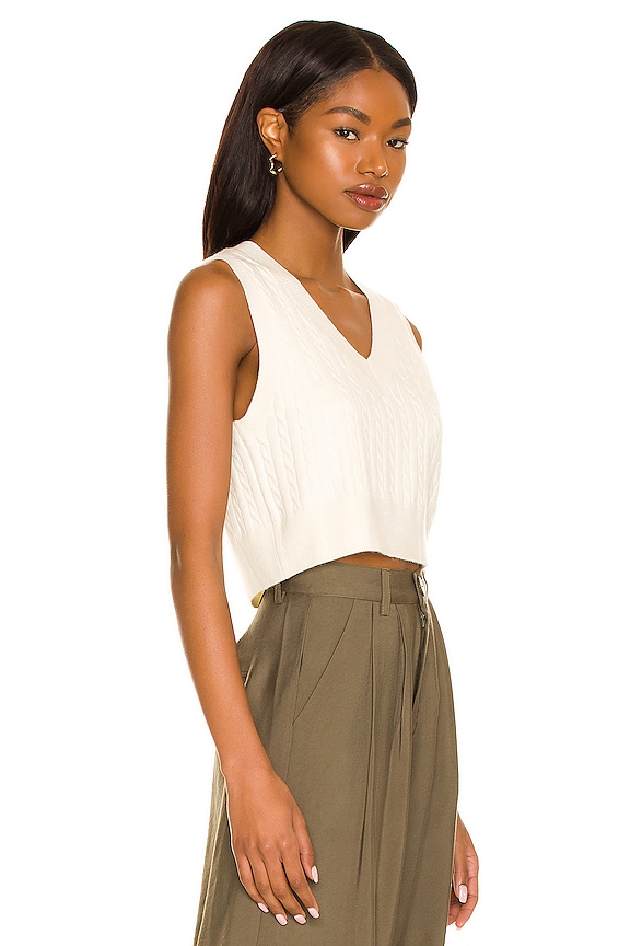 view 2 of 4 GILET SANS MANCHES in Ivory