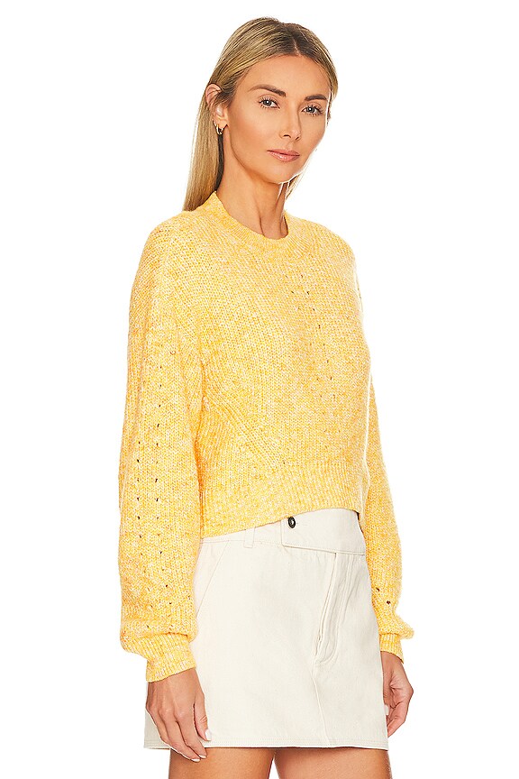 view 2 of 4 Lovers + Friends Ariella Cropped Pullover in Yellow Multi