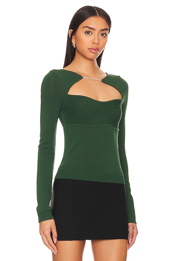 view 2 of 5 ARELLA 스웨터 in Army Green