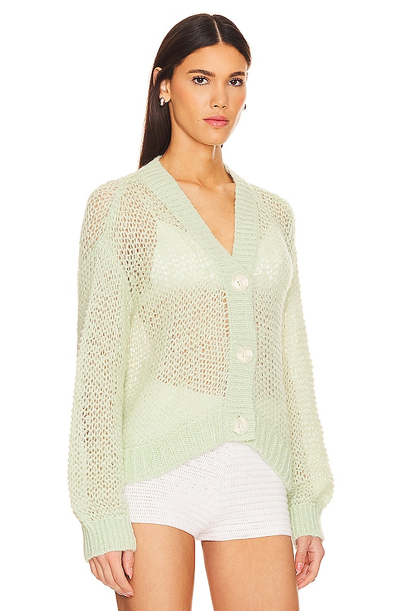view 2 of 4 Viola Cardigan in Light Melon