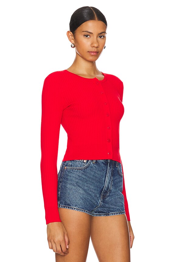 view 2 of 4 Diletta Cardigan in Red