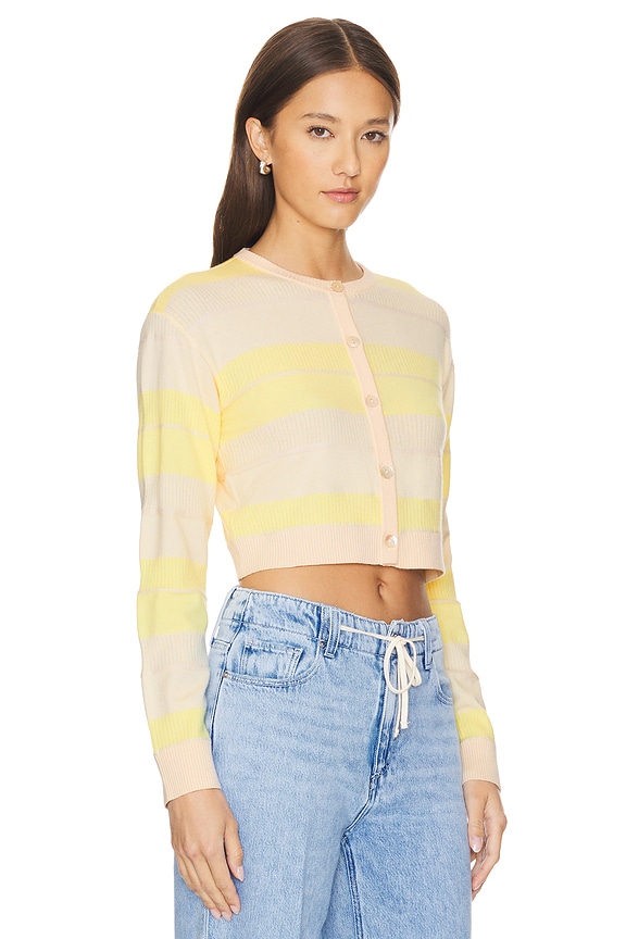 view 2 of 4 GILET TIAGO in Yellow Multi