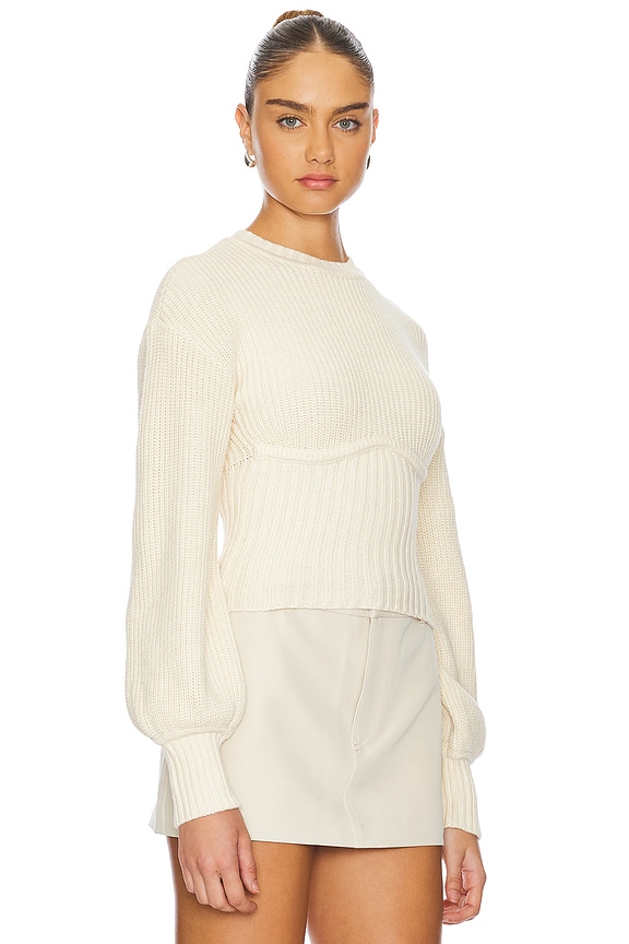 view 2 of 4 ANASTASIA KNIT 스웨터 in Ivory