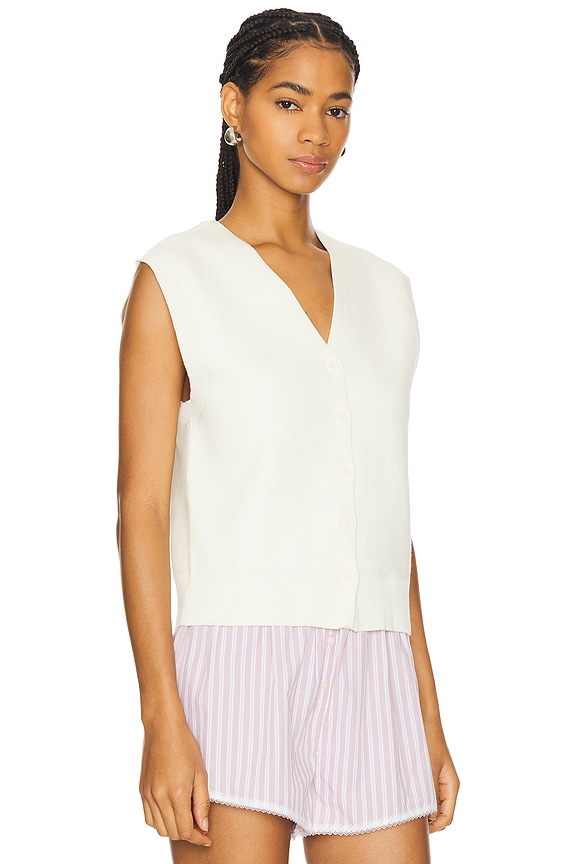 view 2 of 4 Luna Vest in Ivory