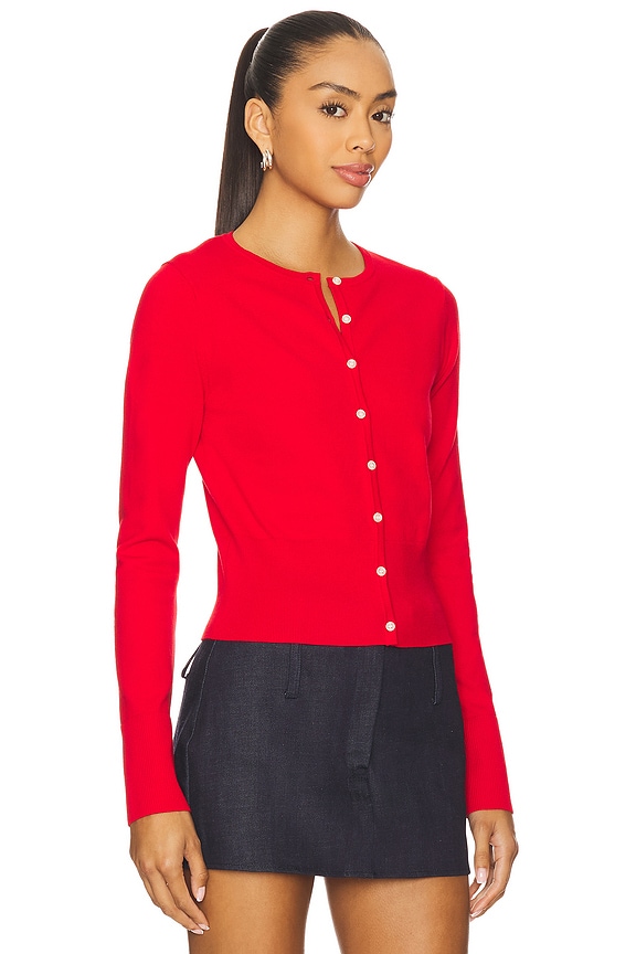 view 2 of 4 GILET SCARLETT in Red