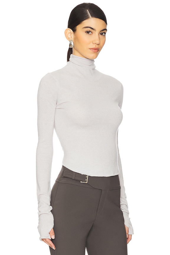 view 2 of 4 Odessa Turtleneck in Grey