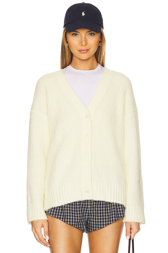 view 1 of 4 Maia Cardigan in Butter Yellow
