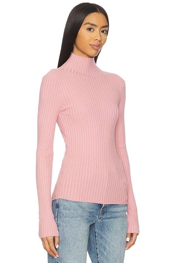 view 2 of 4 Magnolia Turtleneck in Mauve