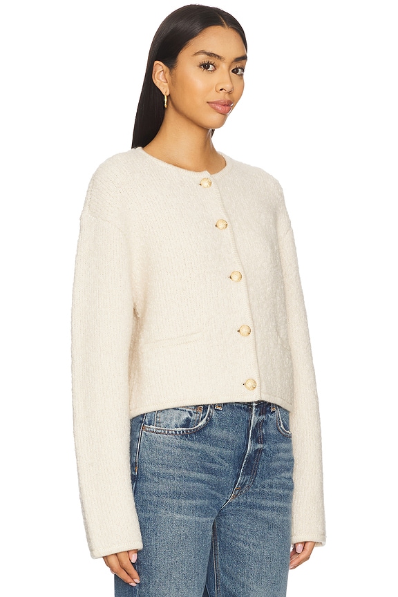 view 2 of 4 Olina Knit Jacket in Cream