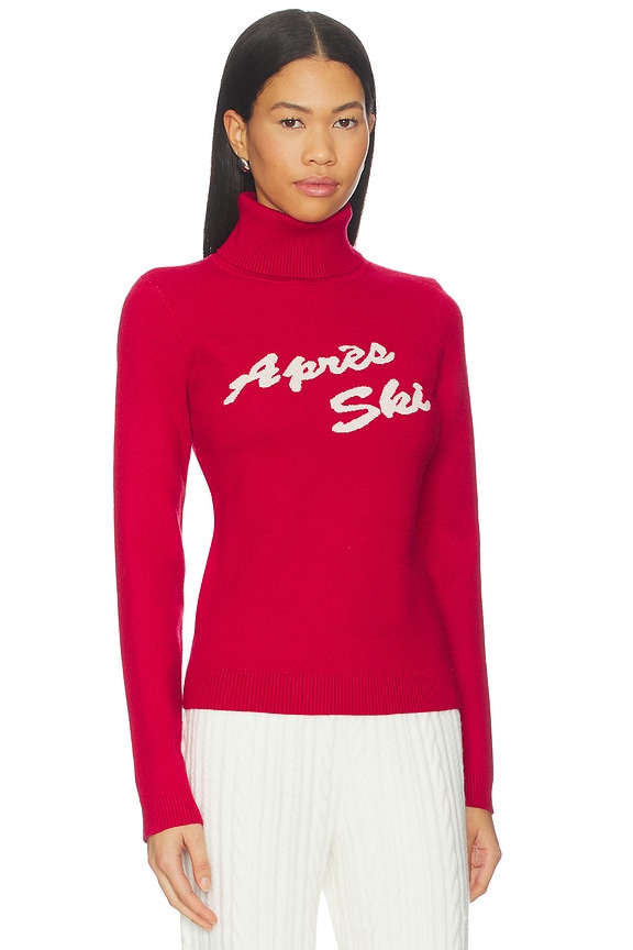 view 2 of 4 Georgina Pullover Sweater in Red & Ivory