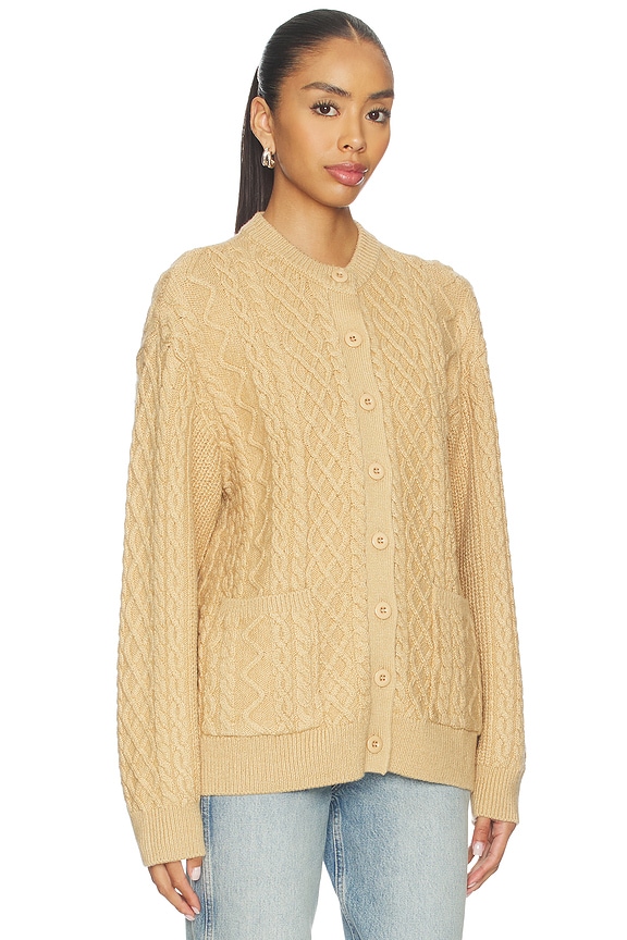 view 2 of 4 CÁRDIGAN BARBETTA in Camel