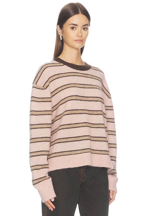 view 2 of 4 Kristin Stripe Pullover in Pink Multi